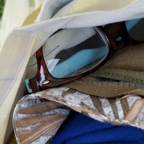 Patchwork Reversible Boho Skirt Wrap Upcycled - Picture 4 of 6